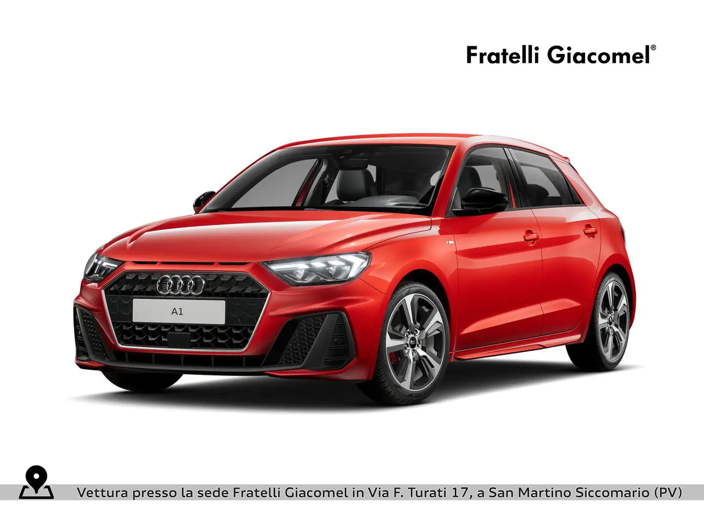 Audi A1 sportback 35 1.5 tfsi s line edition s-tronic Rouge - 1