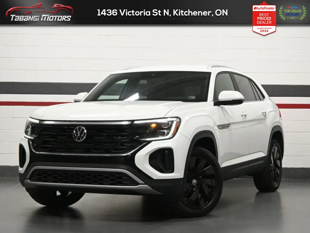 2024 Volkswagen Atlas Cross Sport Comfortline No Accident Cooled Seats Adaptive Cru