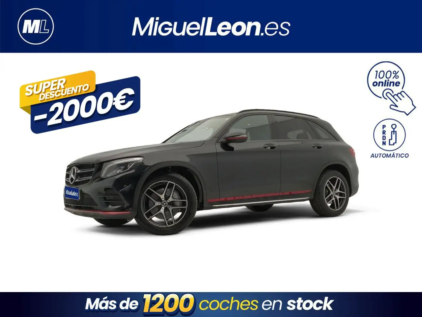 Mercedes-Benz GLC 220 d 4MATIC Negro - 1