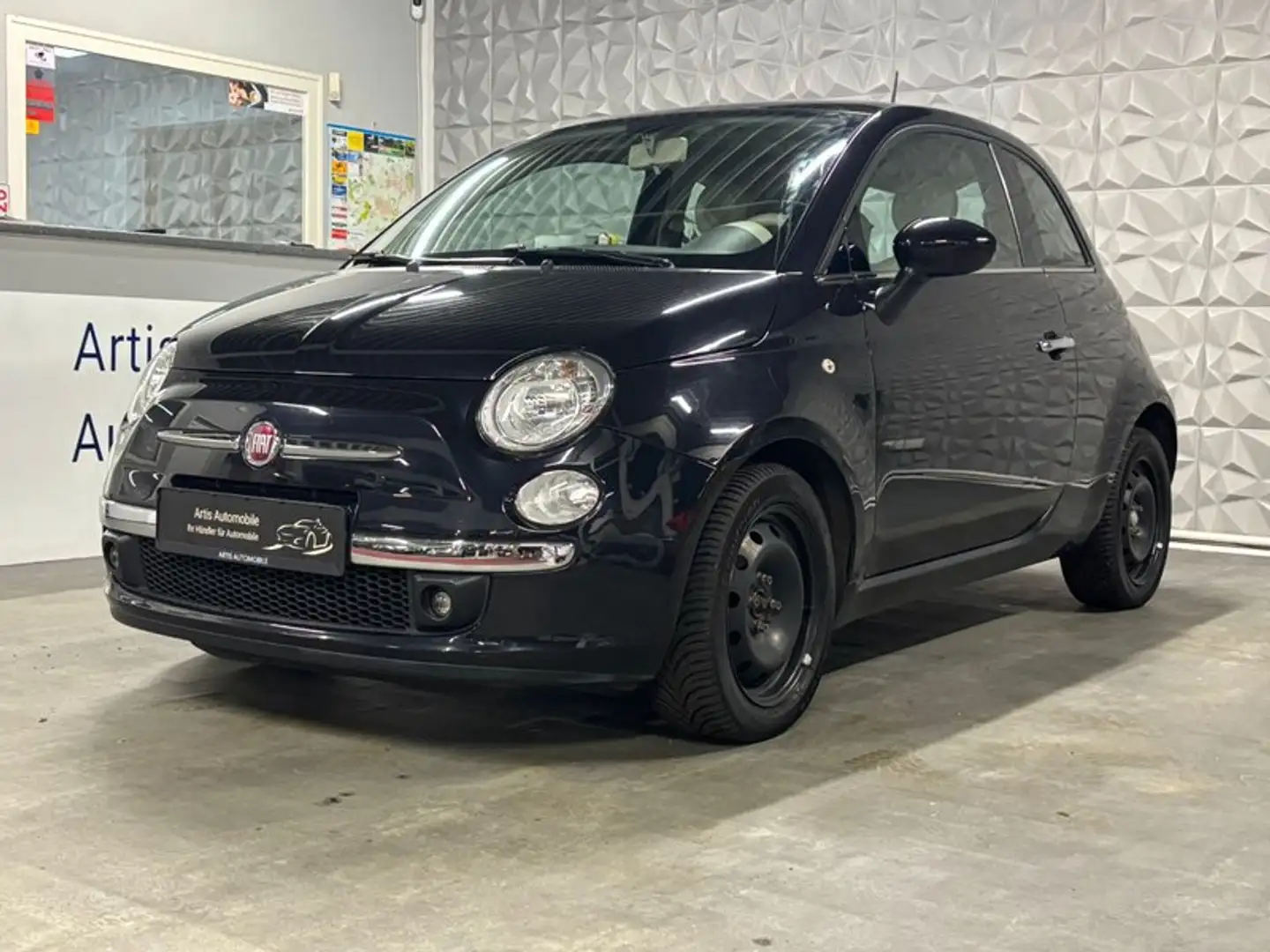 Fiat 500 Lounge PARKSENSOREN*PANORAMA*MFT-LENKRAD Schwarz - 2
