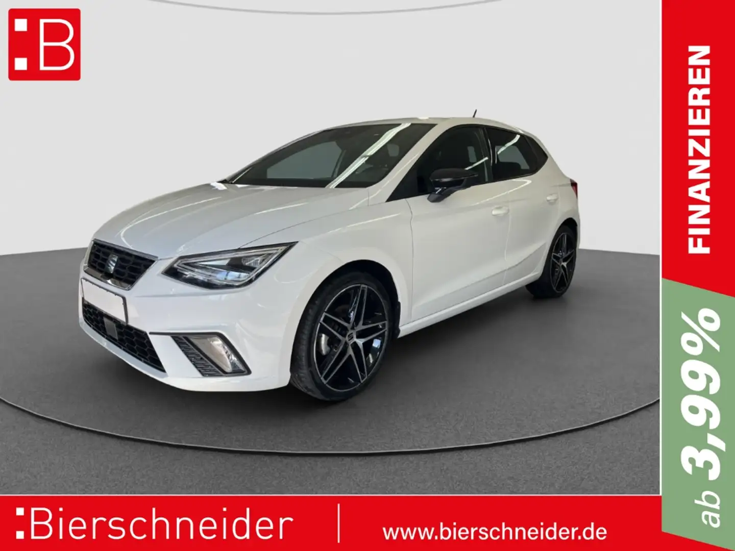 SEAT Ibiza 1.5 TSI DSG FR NAVI SHZ PDC TEMPOMAT Белый - 1