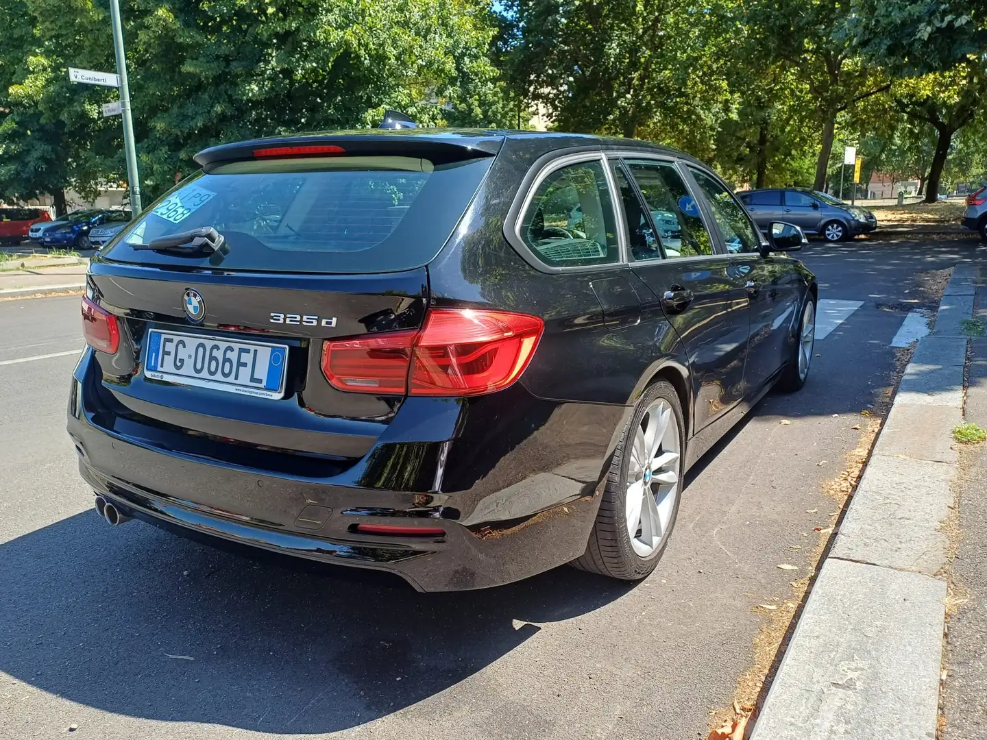 BMW 325 325d Touring  sport 224cv Garanzia 1 ano compresa Nero - 2