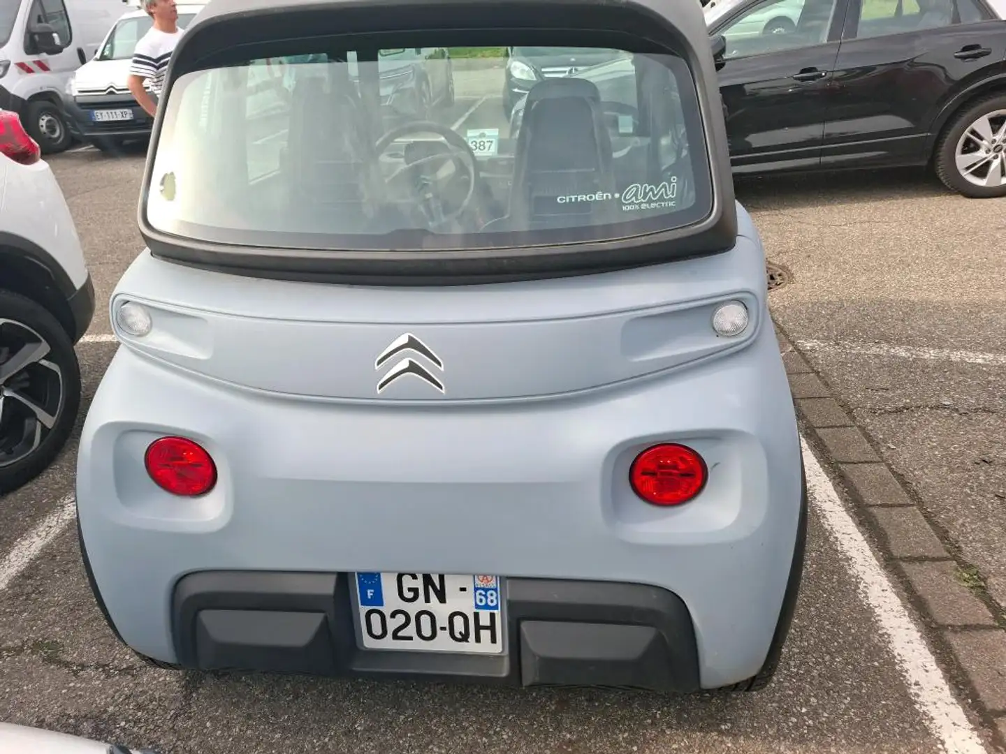 Citroen Ami AMI PACK TONIC Barres Stickers 1Â°Main Gris - 2