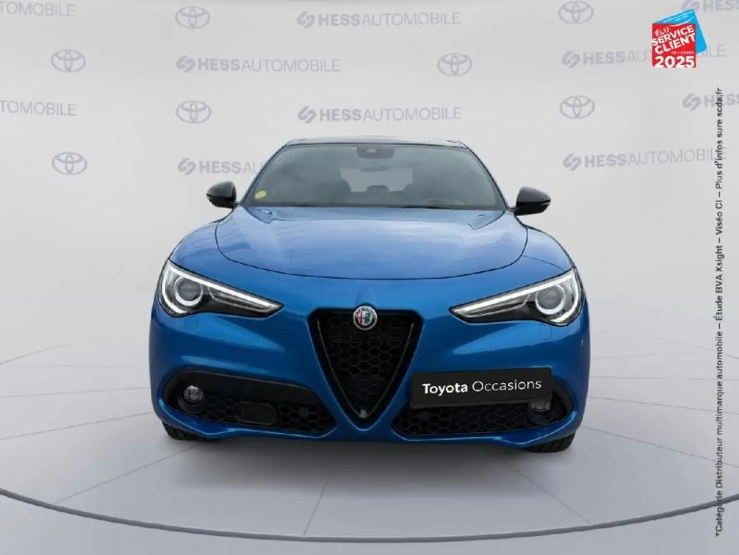 Alfa Romeo Stelvio 2.2 Diesel 210ch Veloce Q4 AT8 Blau - 2