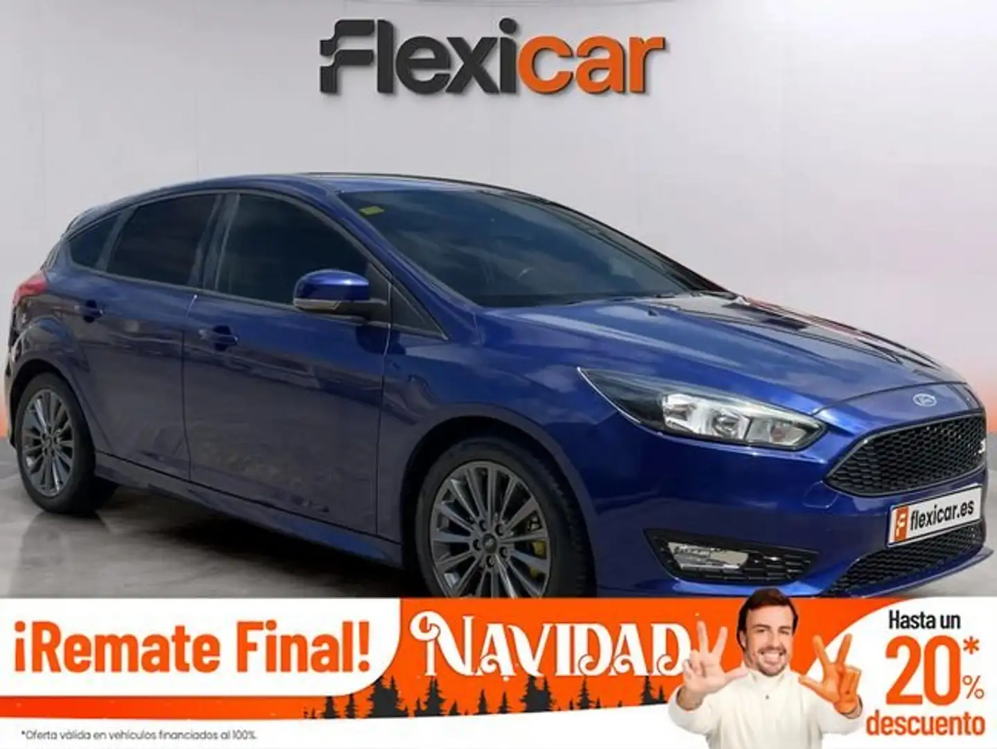 Ford Focus 1.5 Ecoboost ST Line 182 Blau - 1