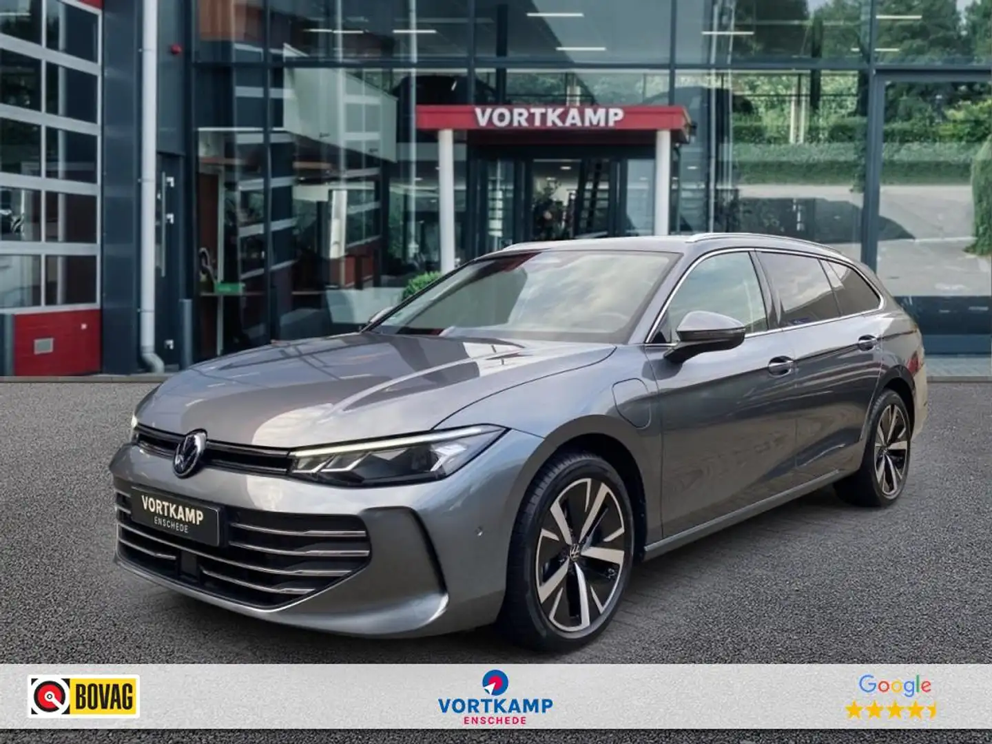 Volkswagen Passat Variant 1.5 TSI E-HYBRID BUSINESS TREKHAAK/CAMERA/NAVI/CAR Grijs - 1