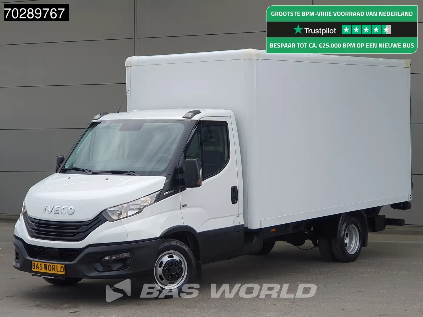 Iveco Daily 35C16 Laadklep Automaat Bakwagen 160PK Airco Camer Wit - 1