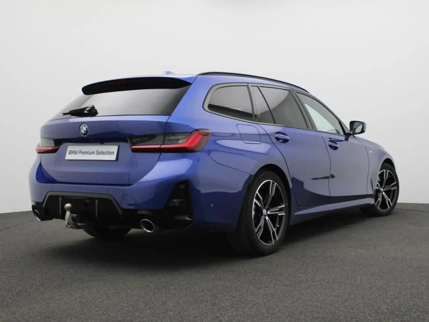BMW 318 FACELIFT 2 - M SPORT - HAAK - Bleu - 2