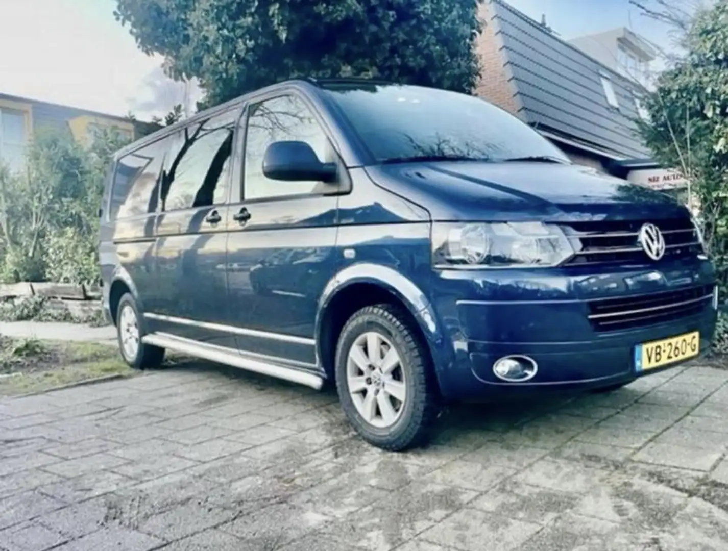 Volkswagen T5 Transporter Cool Profi dubelcabine Blauw - 1