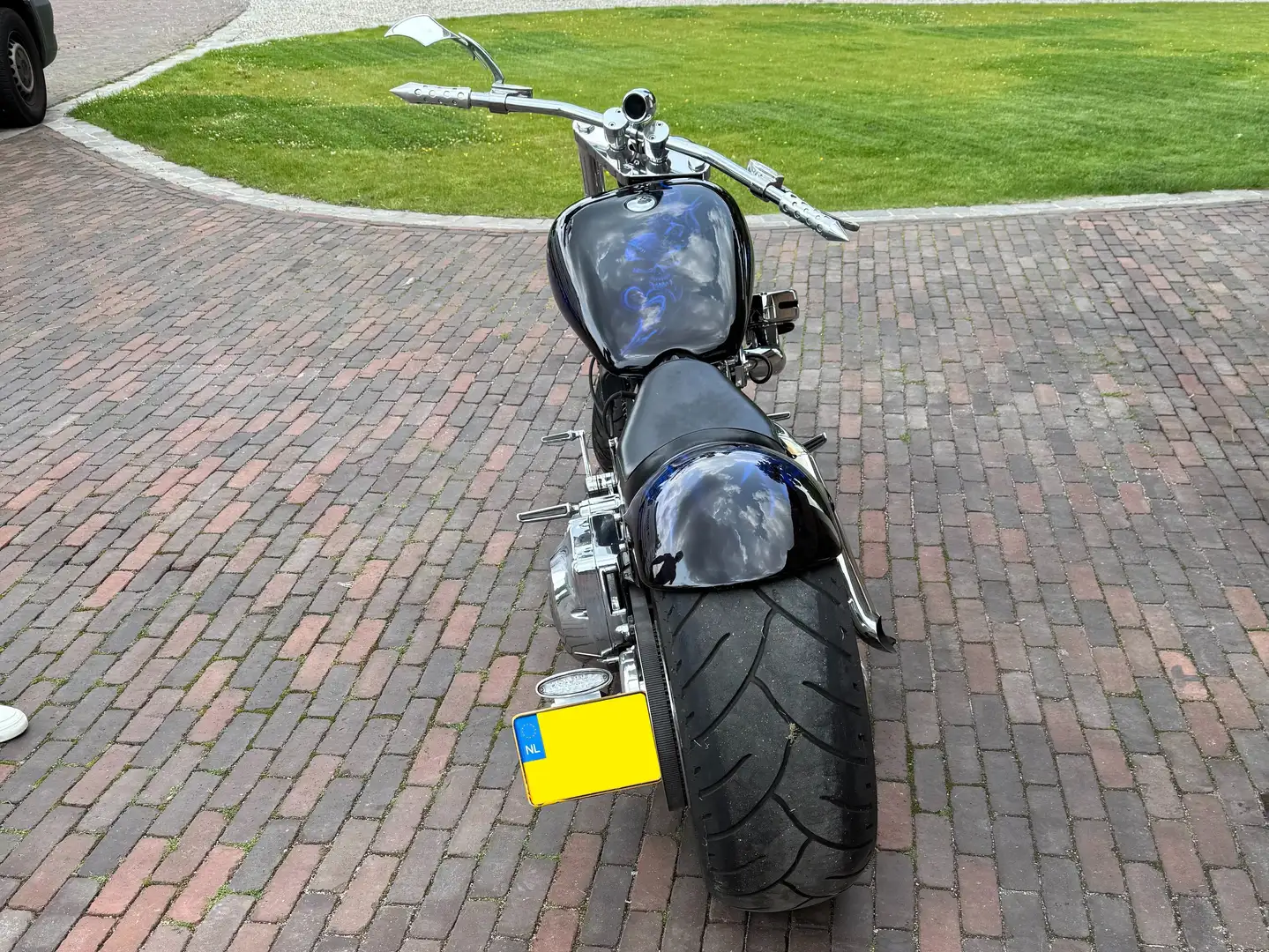 Harley-Davidson Custom Bike FXST-C Niebieski - 2