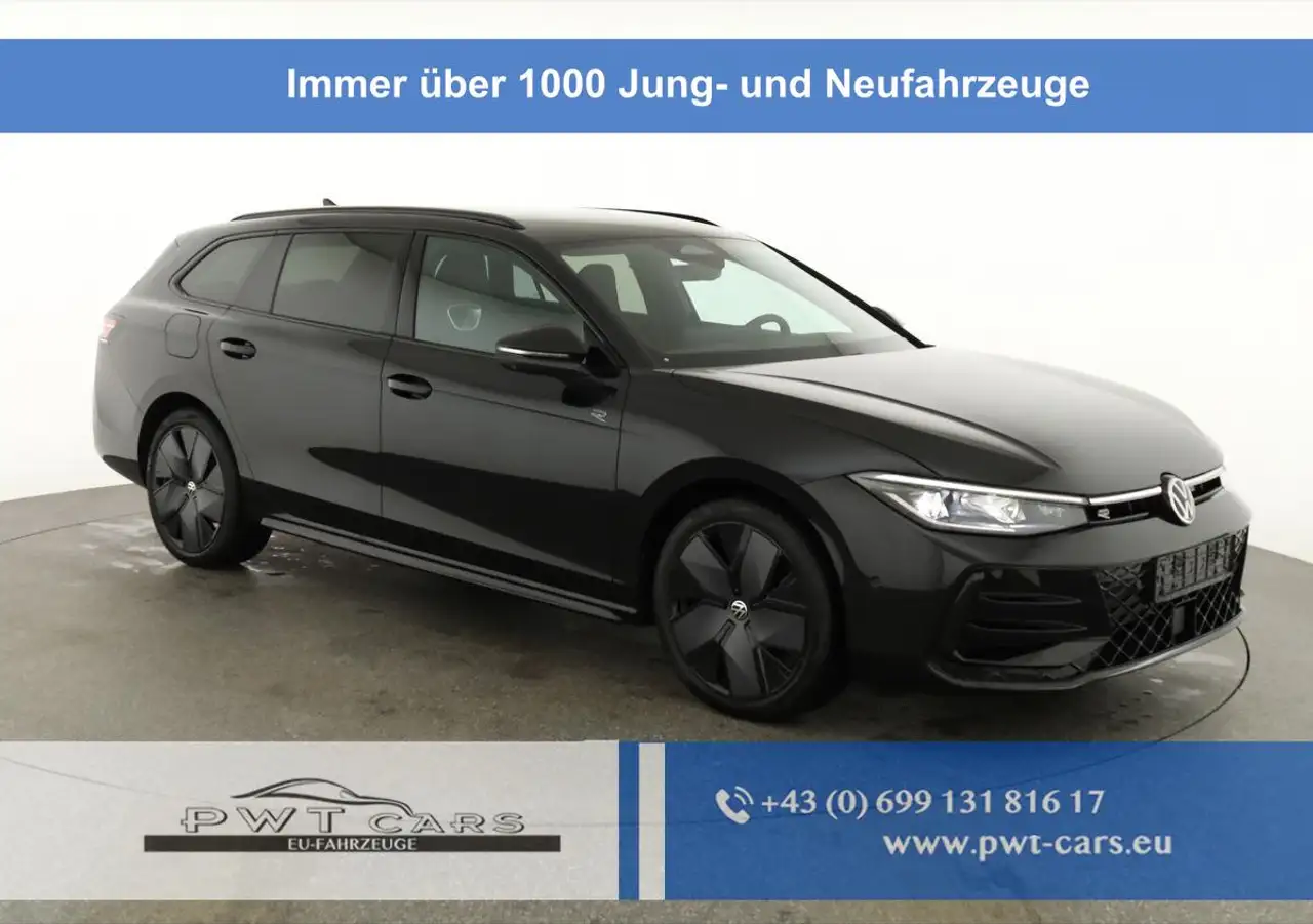 Volkswagen Passat Variant 2.0 TDI 142 kW 4Motion R-Line DSG 4M Black, AHK...