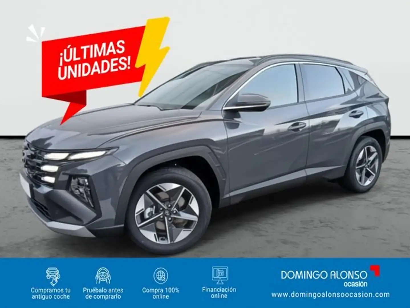 Hyundai TUCSON FL Híbrido enchufable 1.6 T-GDi (288 CV) AT6 2WD Gris - 1