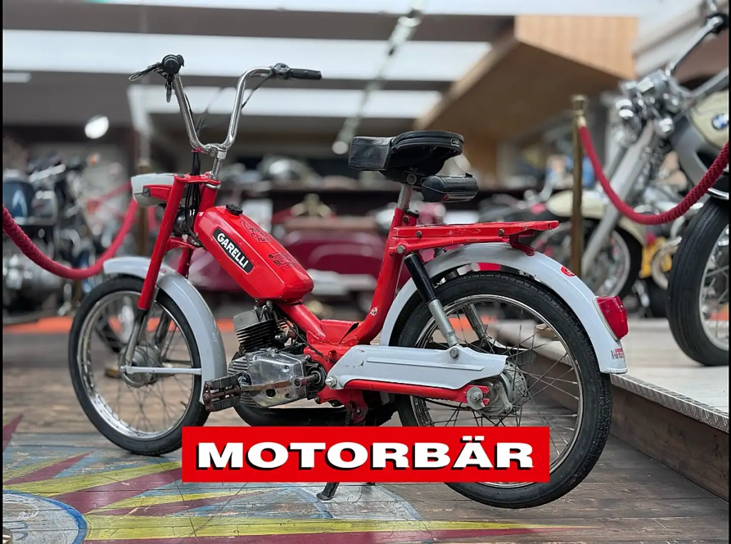 Garelli Europed LUXUS 2000 Mofa Rot - 2