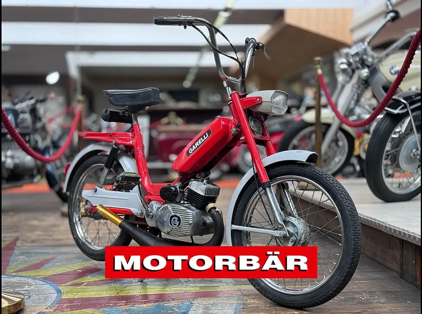 Garelli Europed LUXUS 2000 Mofa Rot - 1