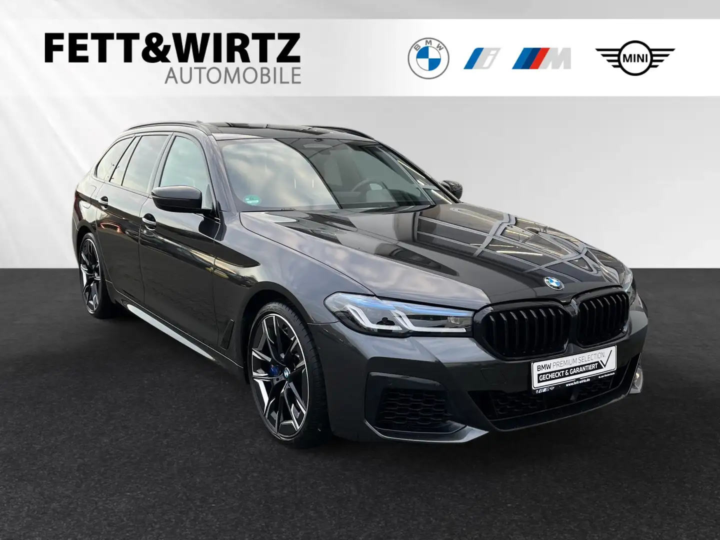 BMW 540 i xDrive Touring M Sport|AHK|Pano|Standhzg. Grau - 1