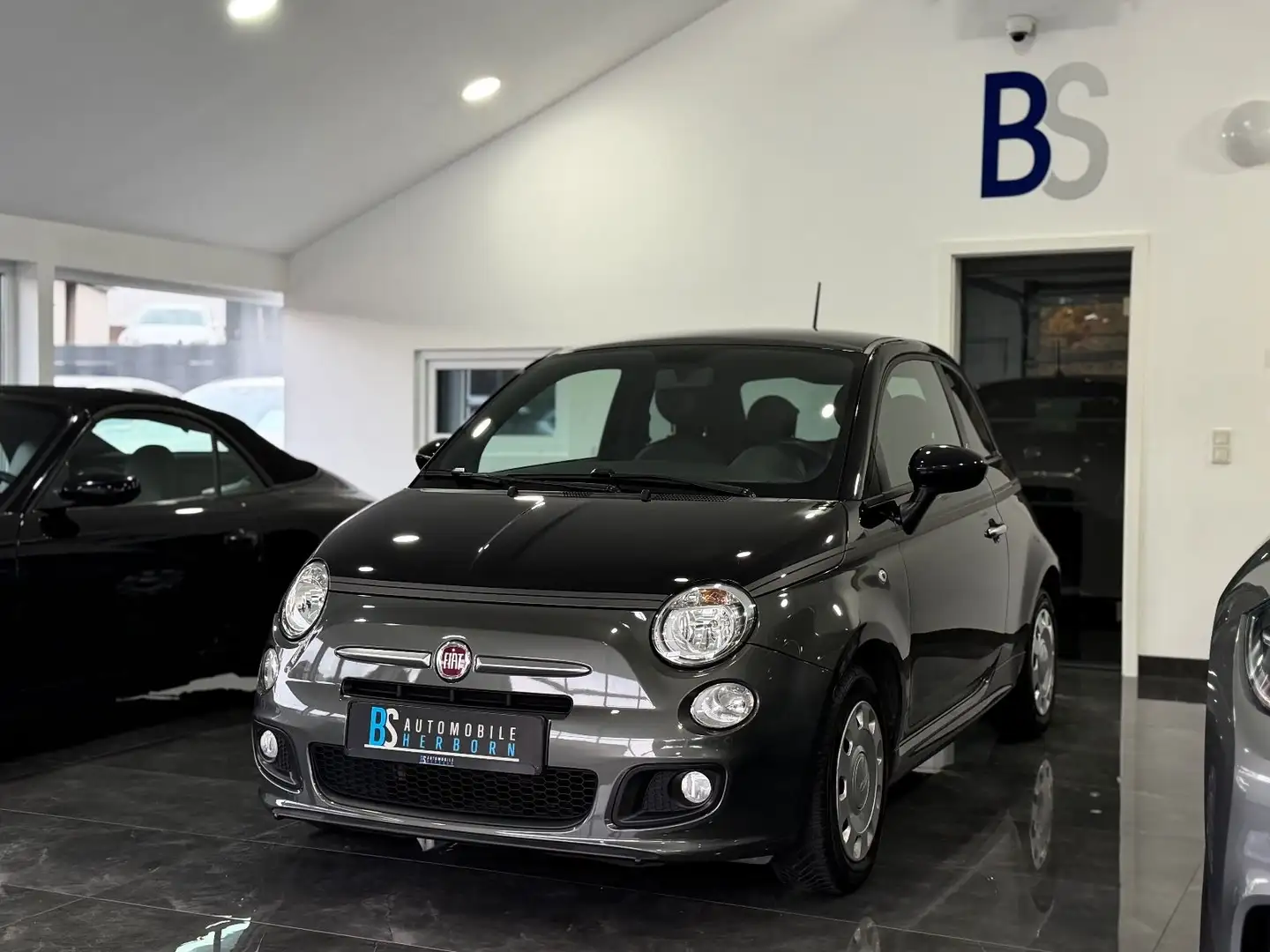 Fiat 500 S GQ Edition/SportDesign/Leder/Klima/PDC Gris - 2