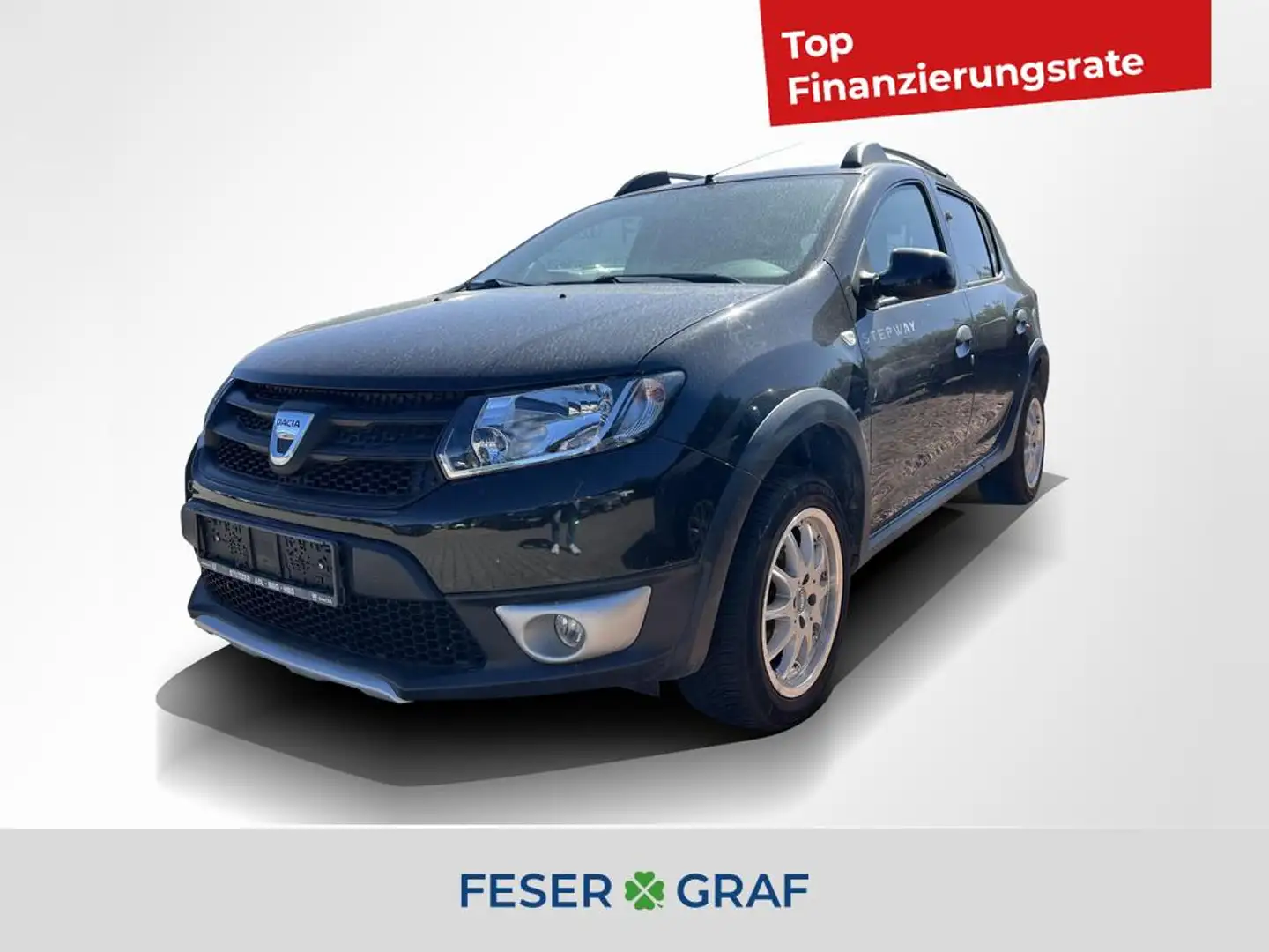 Dacia Sandero 0.9 Stepway Ambiance DAB/Bluetooth/Klima Noir - 1