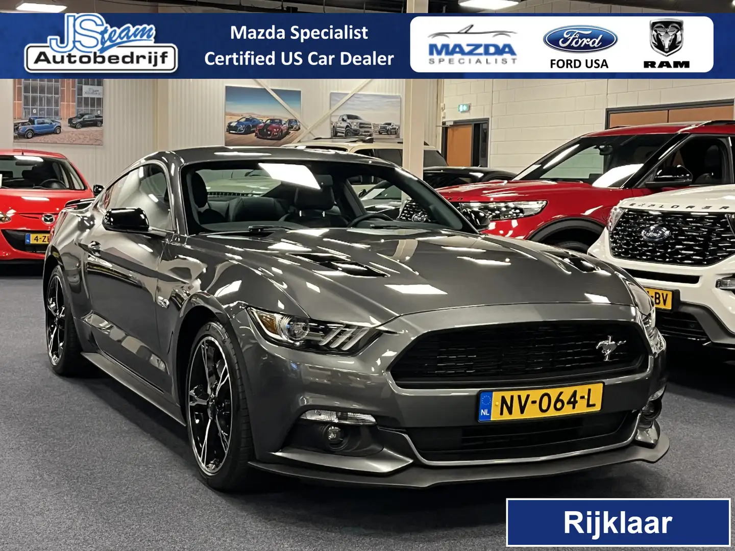 Ford Mustang Fastback 5.0i V8 California Special 435PK Magnerid Grau - 1