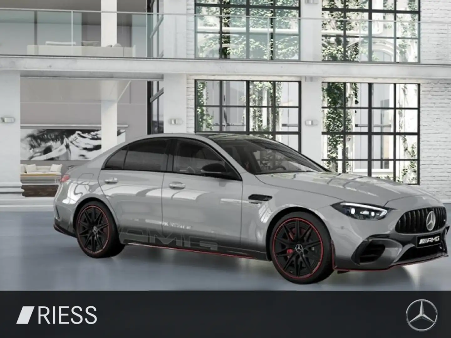 Mercedes-Benz C 63 AMG S E PERFORMANCE 360 4xSHZ ACC AUT HUD Grau - 2