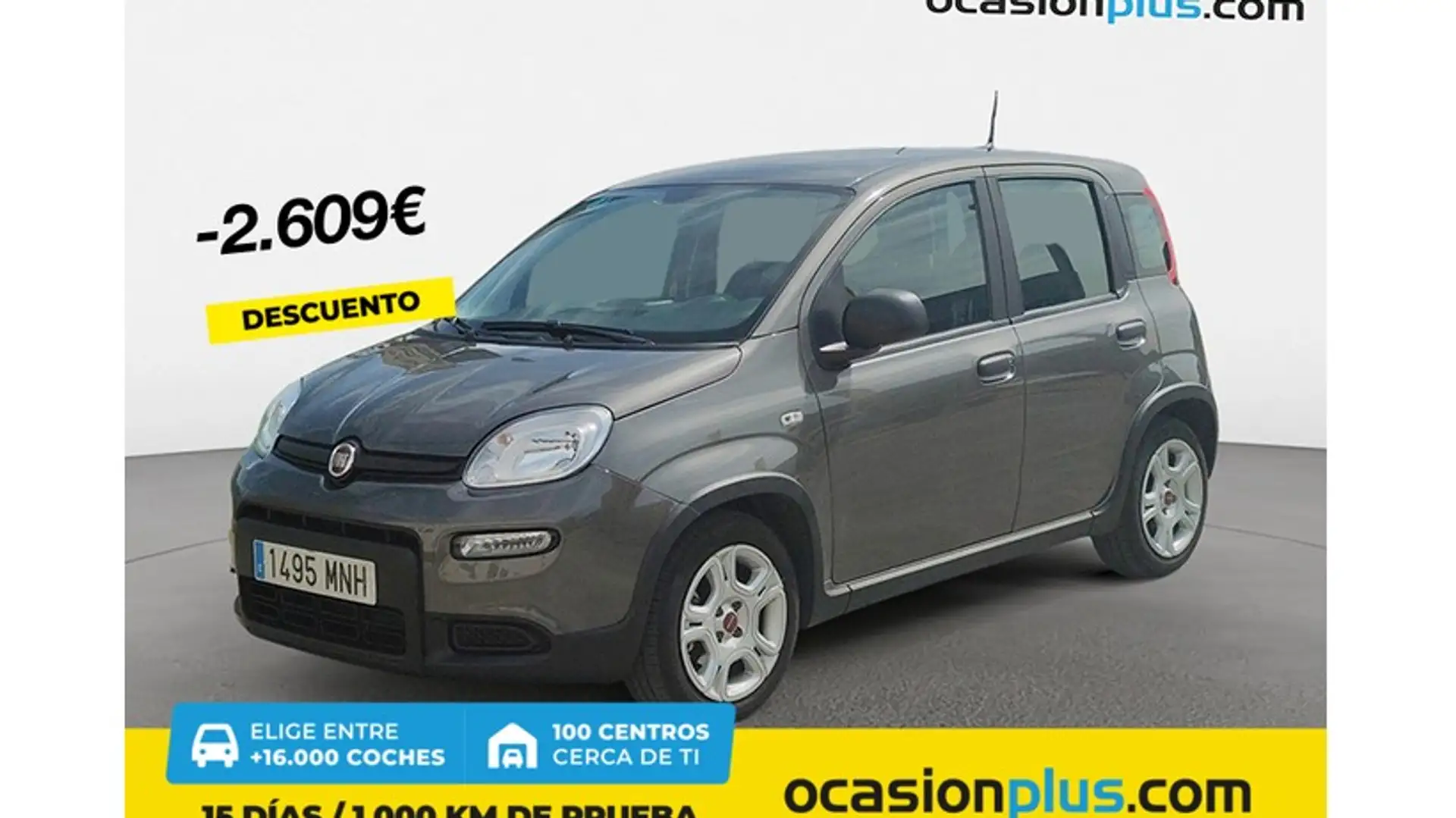 Fiat Panda 1.0 Gse Hybrid Gris - 1