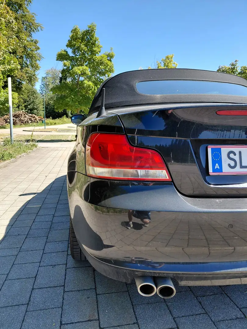 BMW 125 125i Cabrio Schwarz - 1