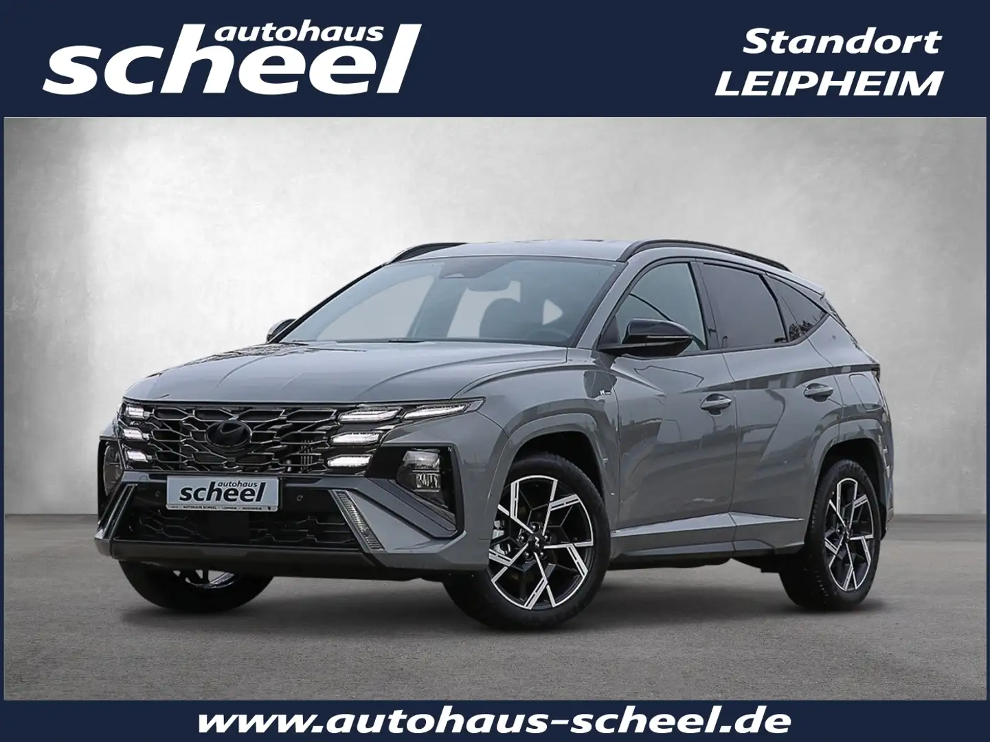 Hyundai TUCSON N-Line 1.6 T-GDI mHEV DCT Ele.Heckklappe Gris - 1