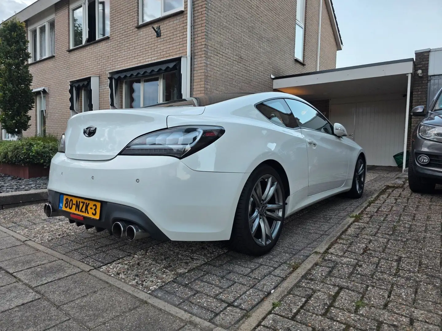 Hyundai Genesis Coupe 3.8 V6 automaat + onderhoudshistorie Blanco - 2