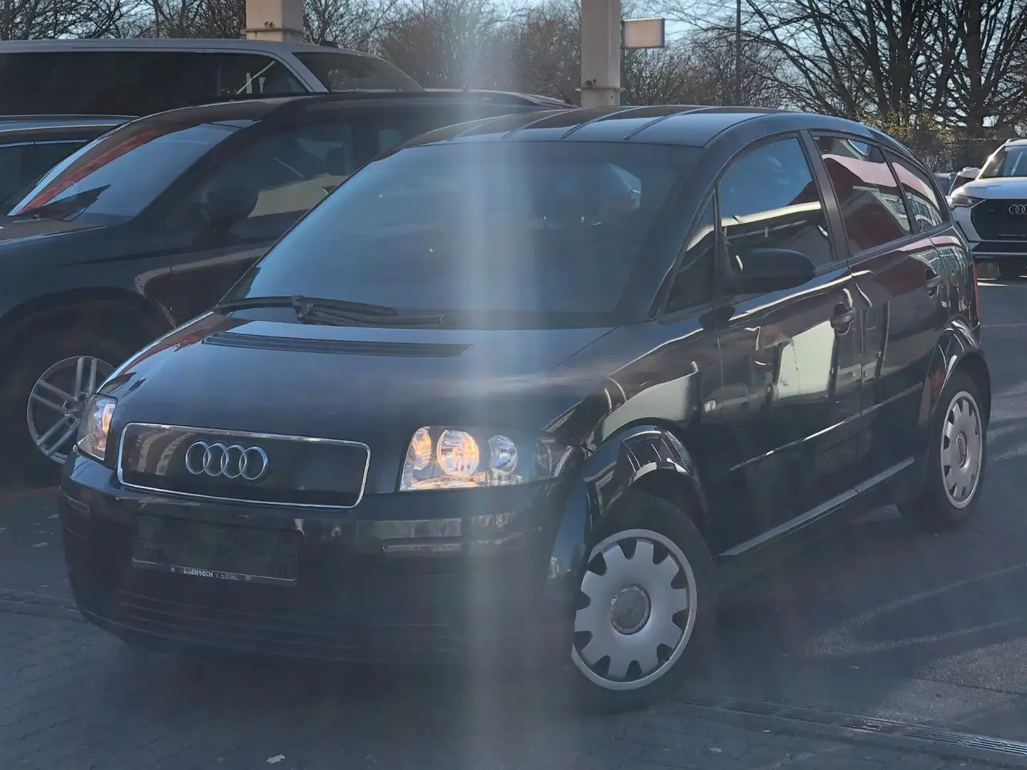 Audi A2 1.4 *1.Hand*Klimaautomatik*TÜV bis 10.2026* Albastru - 1