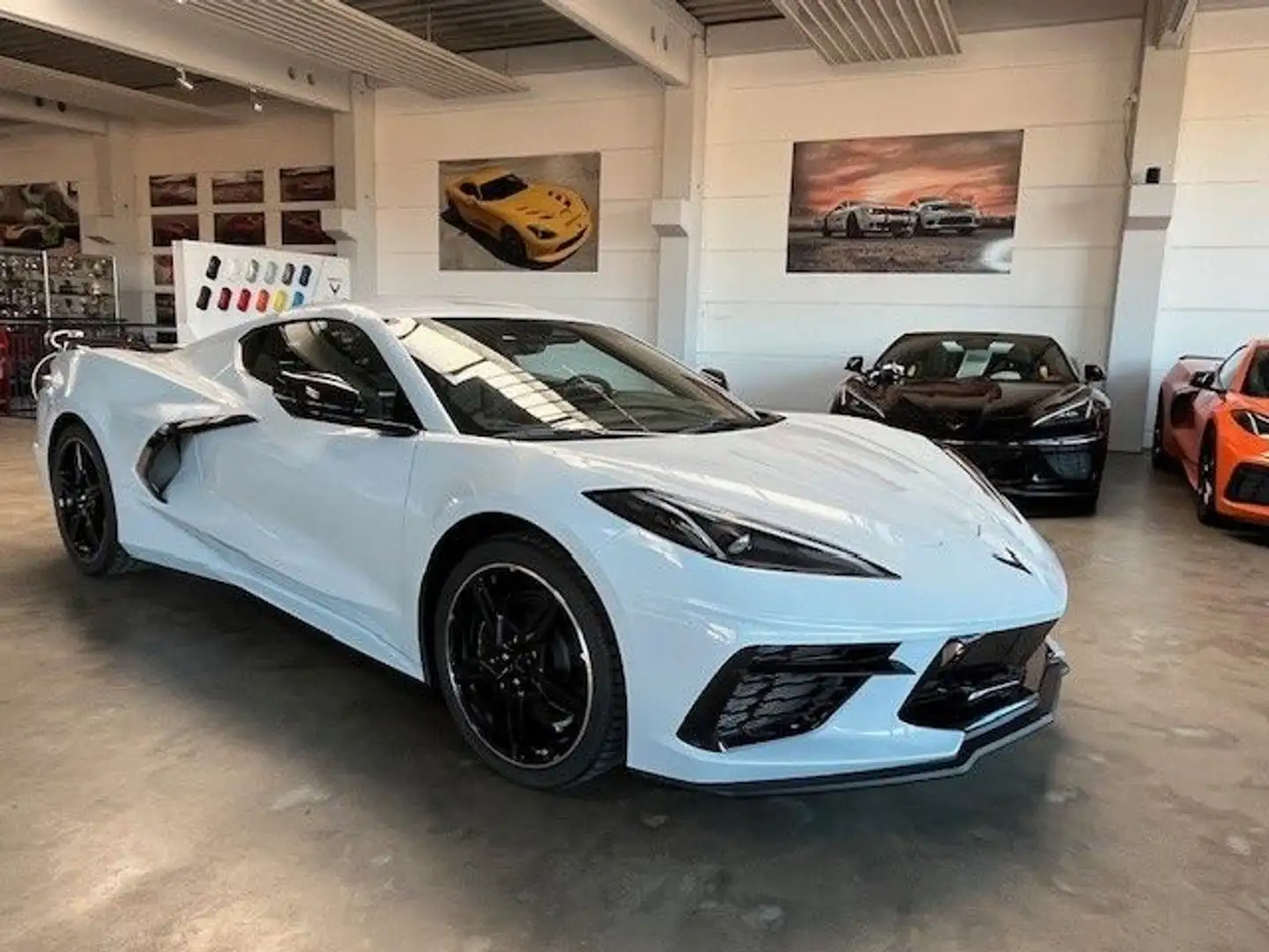 Corvette C8 Coupe 2LT Europa GEIGERCARS 4.99% Szürke - 2