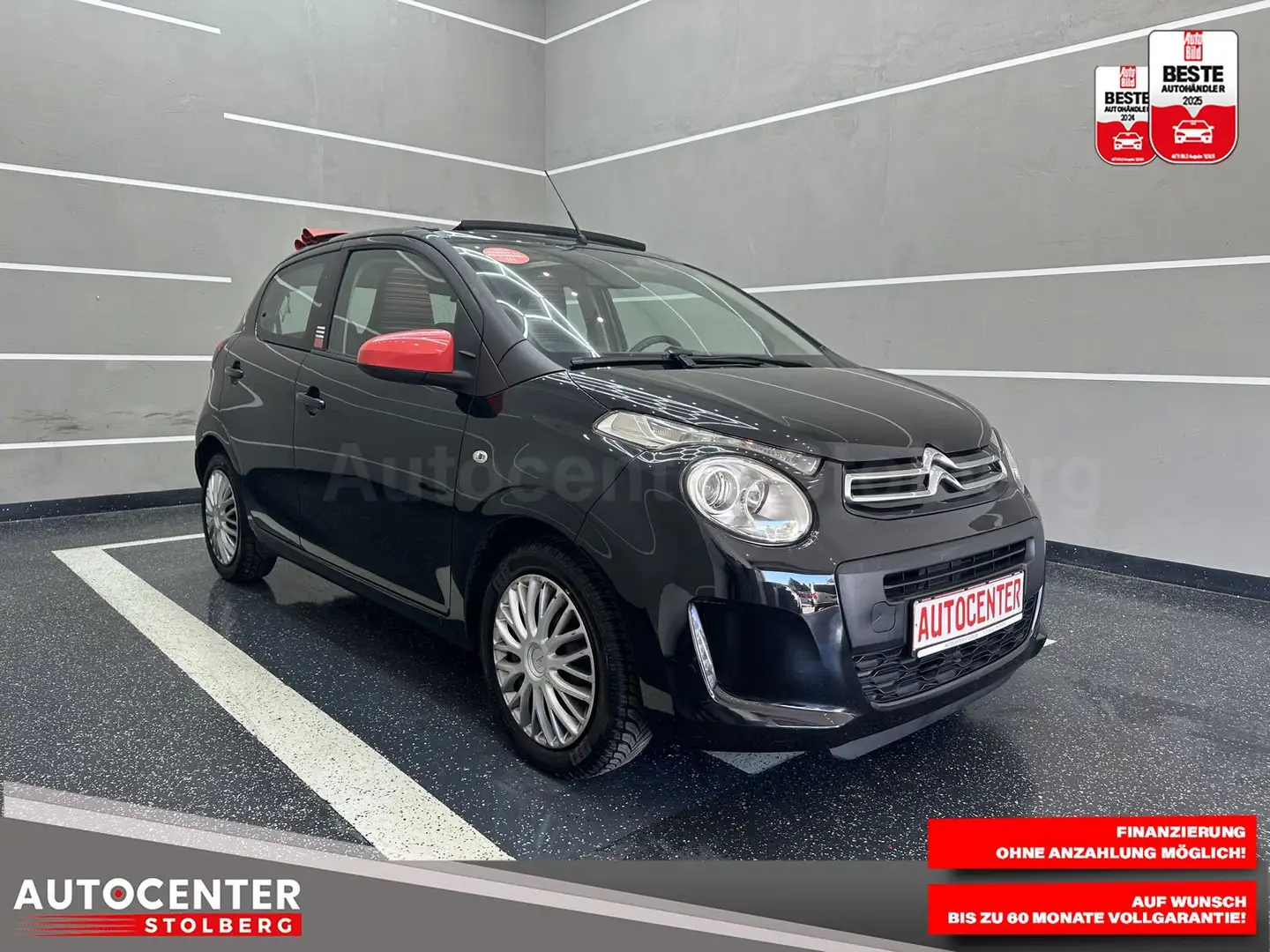 Citroen C1 "SITZH-KLIMA-MULTI-FALTDACH" Schwarz - 2