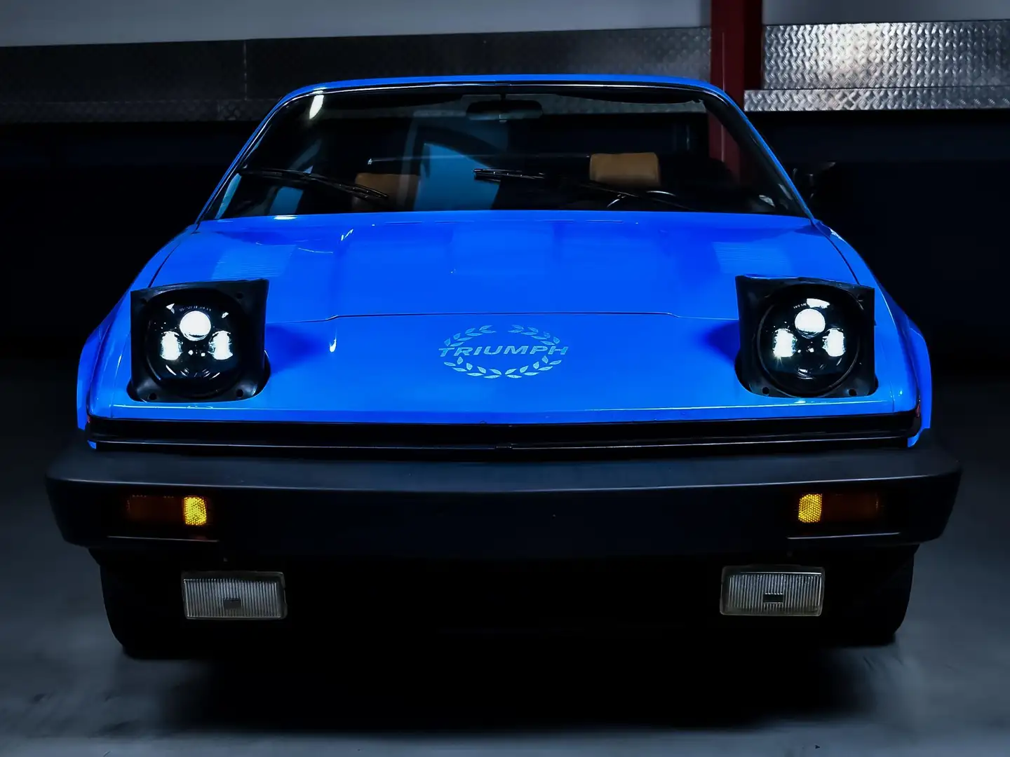 Triumph TR7 TR7 convertible 2.0L 5 speed manuel gearbox Blau - 2