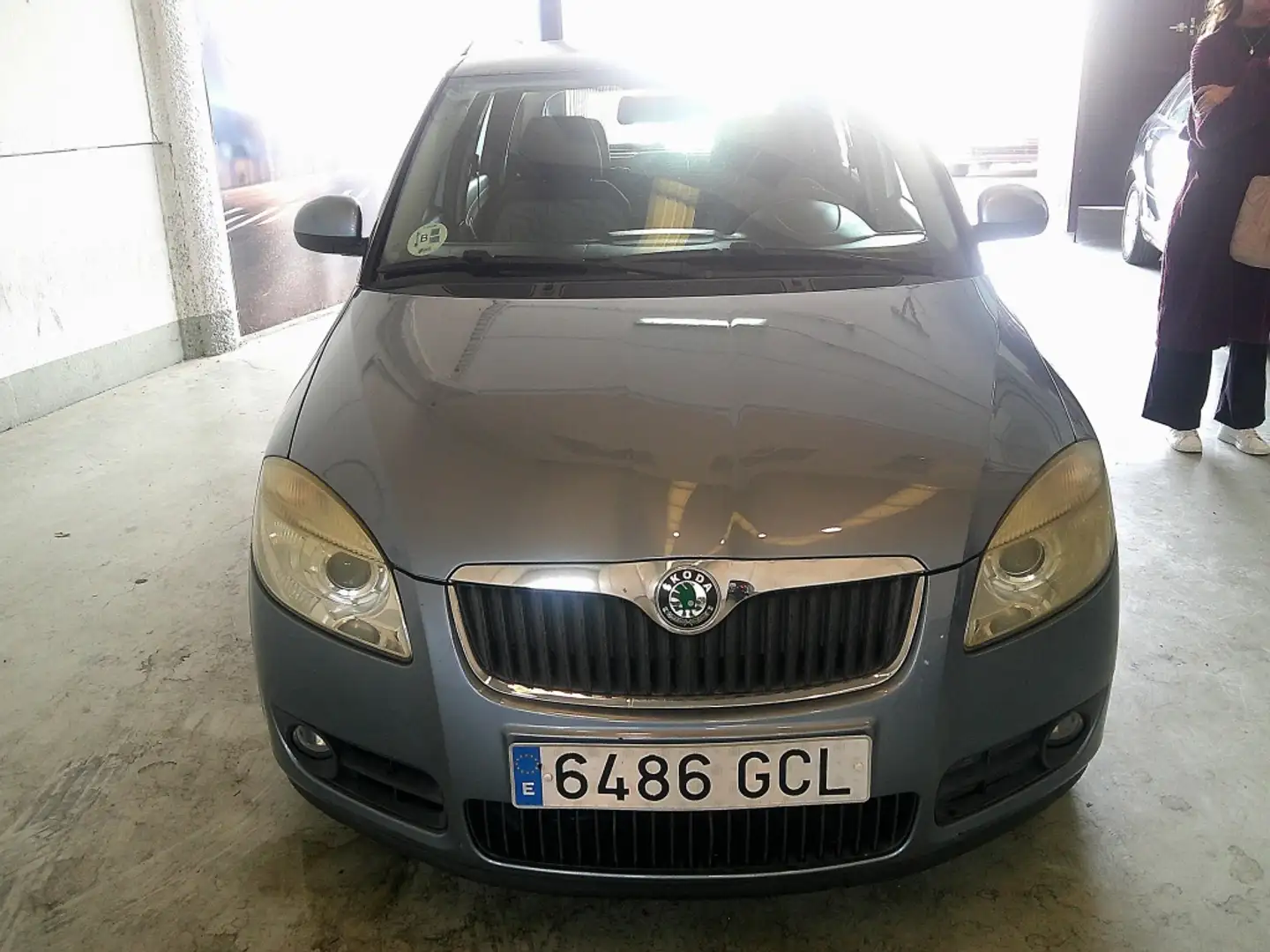 Skoda Fabia Combi 1.4TDI Style 80 Azul - 2