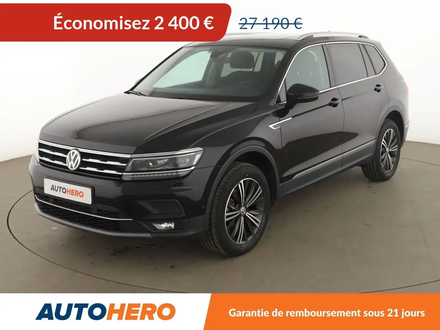 Volkswagen Tiguan Allspace 2.0 TDI Carat DSG7 Noir - 1