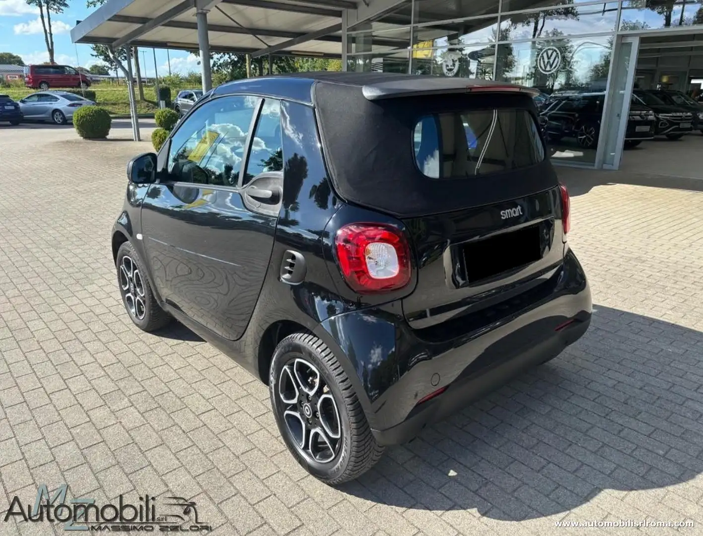 smart forTwo Fortwo Cabrio 0.9 t Passion 90cv twinamic my18 Nero - 2