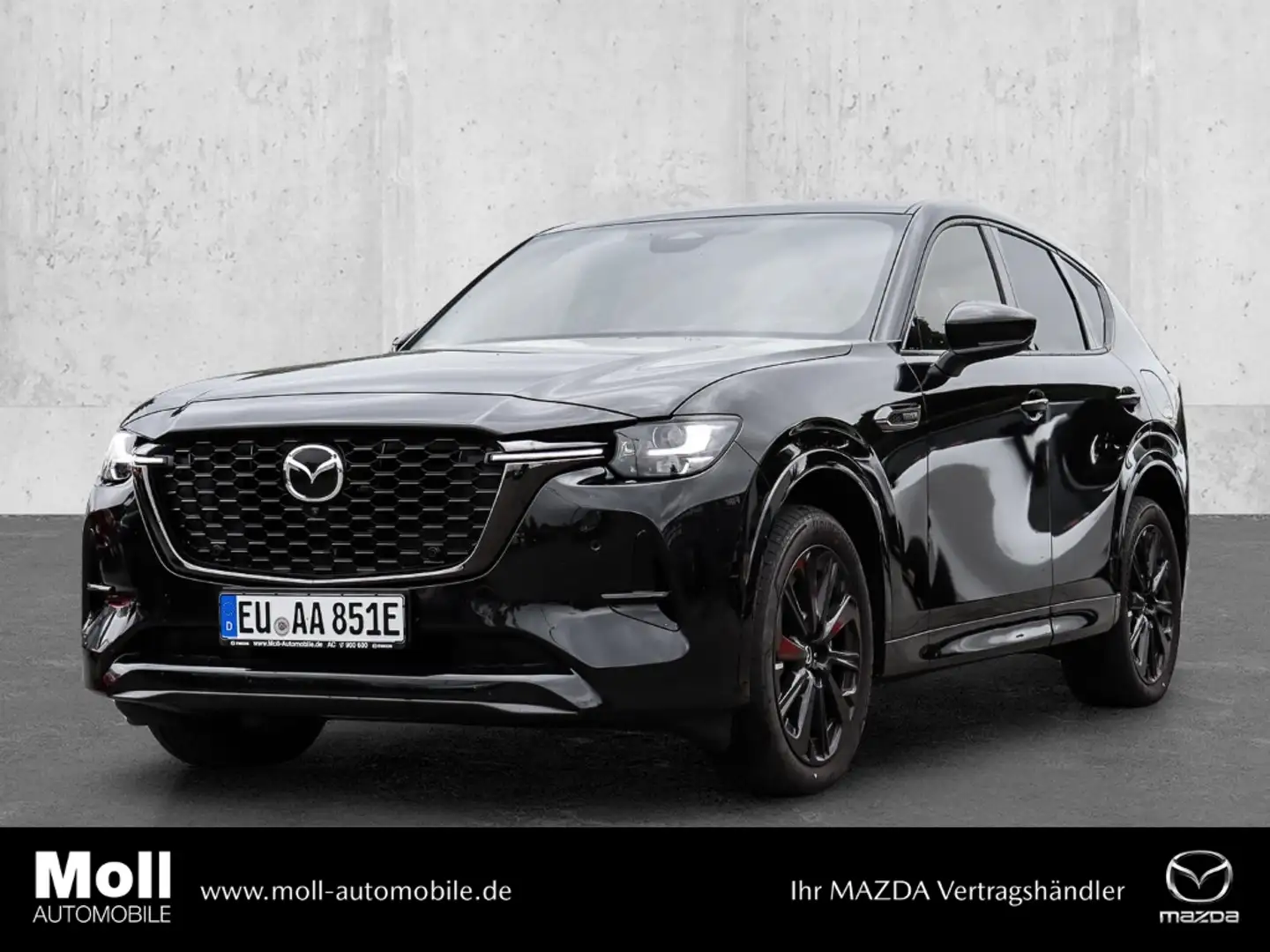 Mazda CX-60 2025 2.5L e-SKYACTIV PHEV 327PS AWD Homura-Plus BO Schwarz - 1