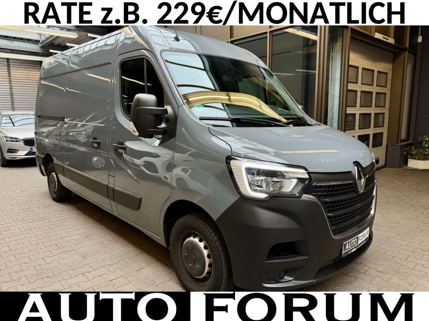 Renault Master 2.3 dCi L2H2 3,5t 3STZ CAM PDC KLIMA BLUE Grau - 1
