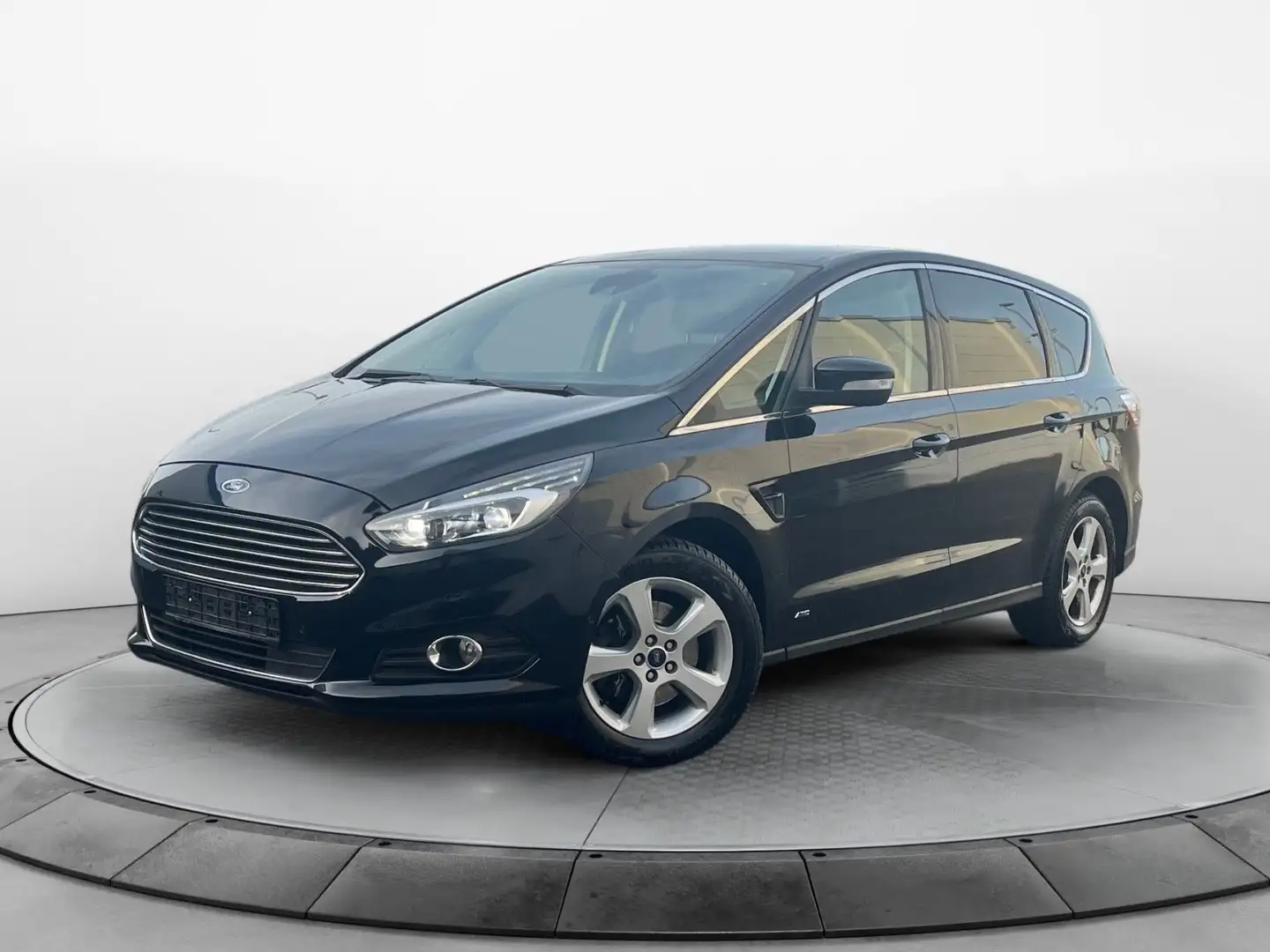 Ford S-Max 2.0 TDCi Titanium AWD NAVI*AHK*7-SITZER Schwarz - 1