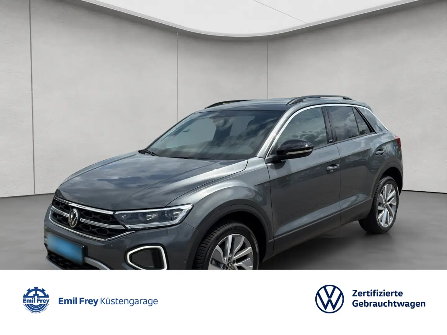 Volkswagen T-Roc T-ROC Life 1.5l TSI DSG ACC LED IQ LIGHT SHZ PDC Grau - 1