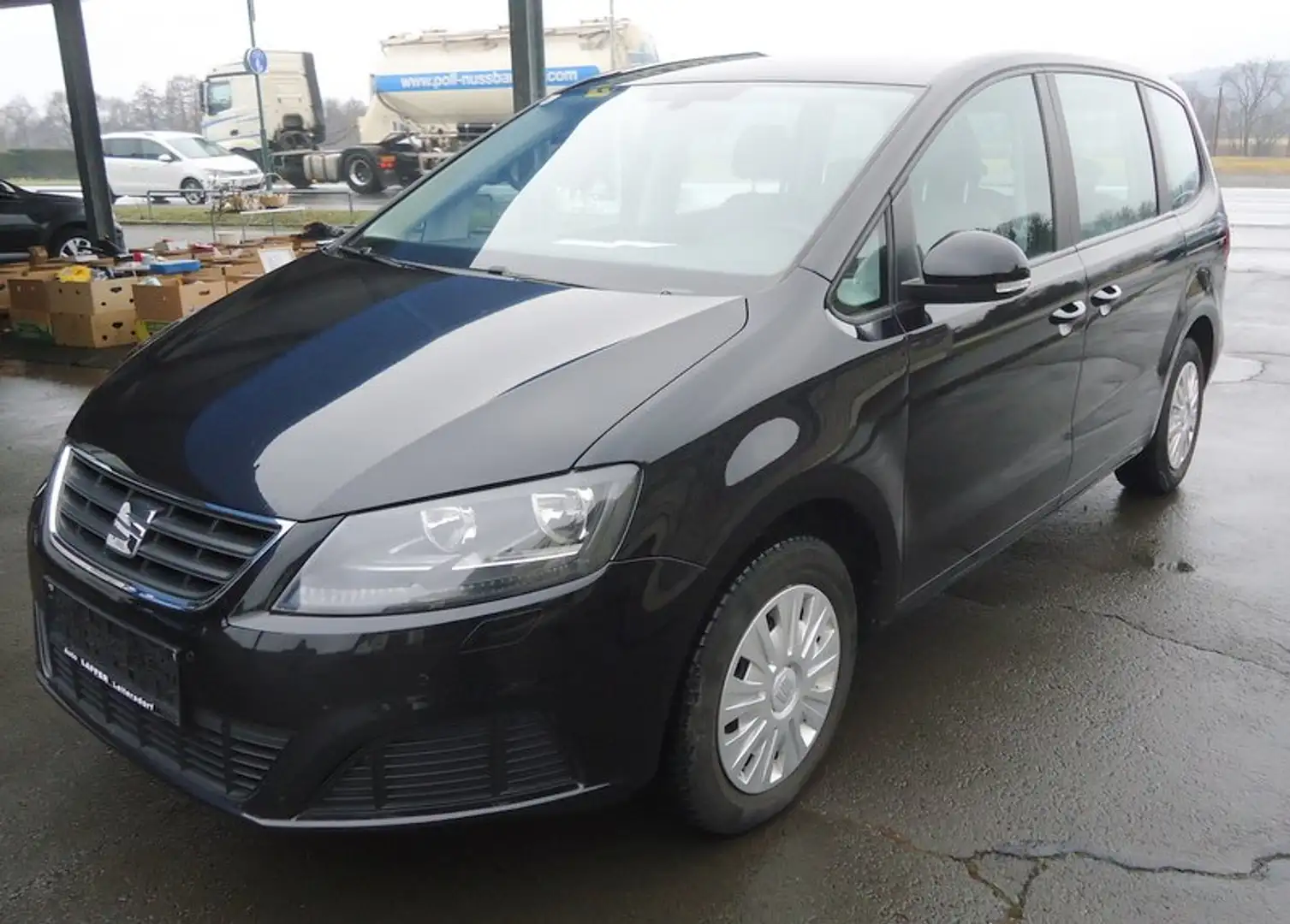 SEAT Alhambra Business 2,0 TDI 127g**RFK**NAVI**1.Bes.** Schwarz - 2