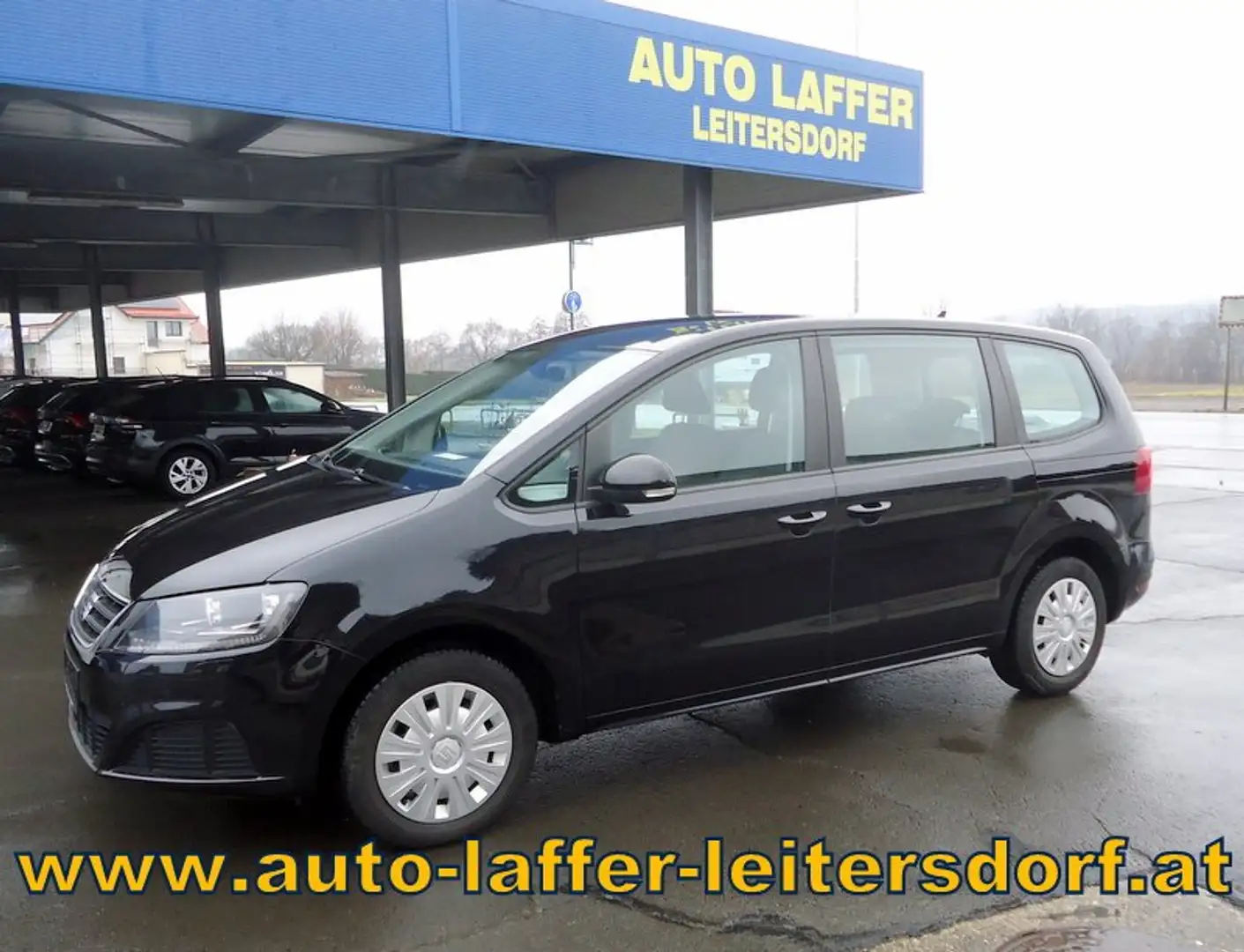 SEAT Alhambra Business 2,0 TDI 127g**RFK**NAVI**1.Bes.** Schwarz - 1
