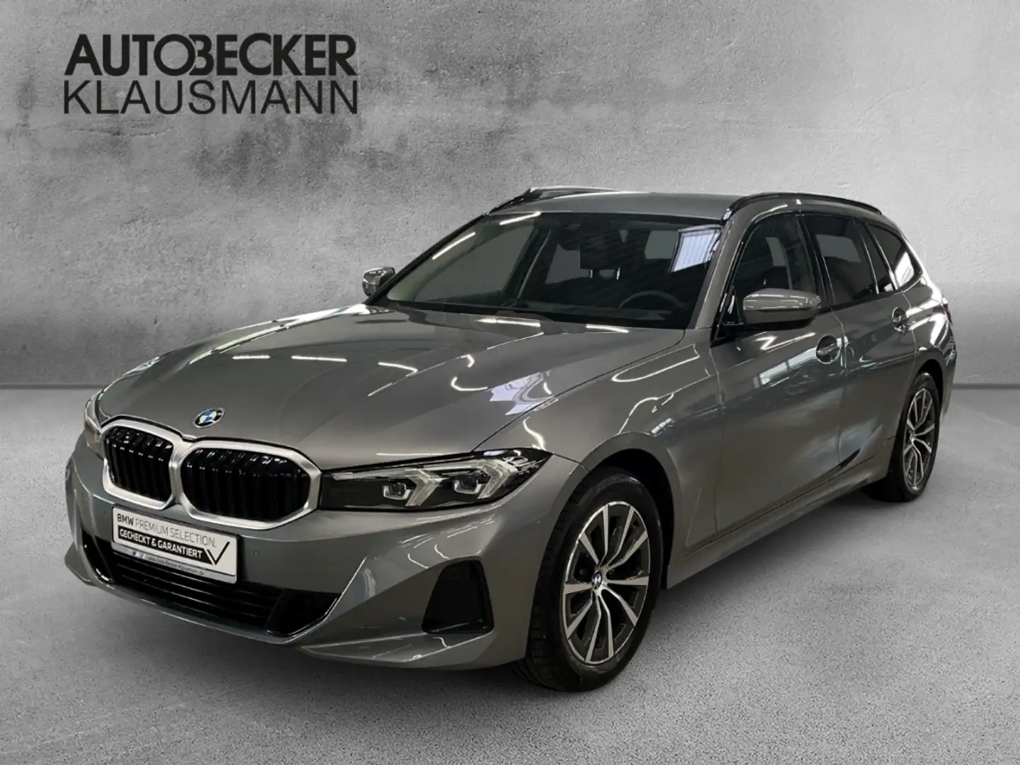 BMW 318 d TOURING AUTOMATIK LC PROF NAVI LED SPORTSITZE PD Gris - 1