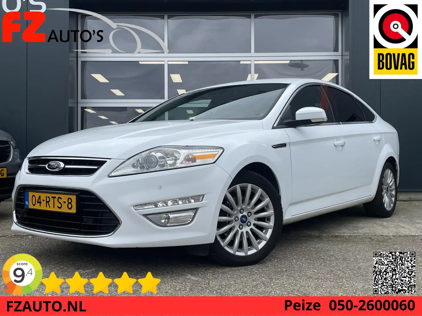 Ford Mondeo 1.6 EcoBoost Titanium - Navigatie - Leder - Stoelv Blanc - 1