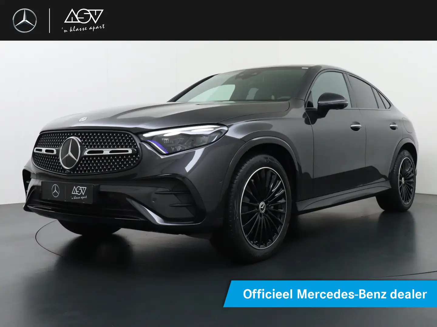 Mercedes-Benz GLC 300 Coupé 300e 4MATIC Sport Edition | Achterasbesturin Gris - 1