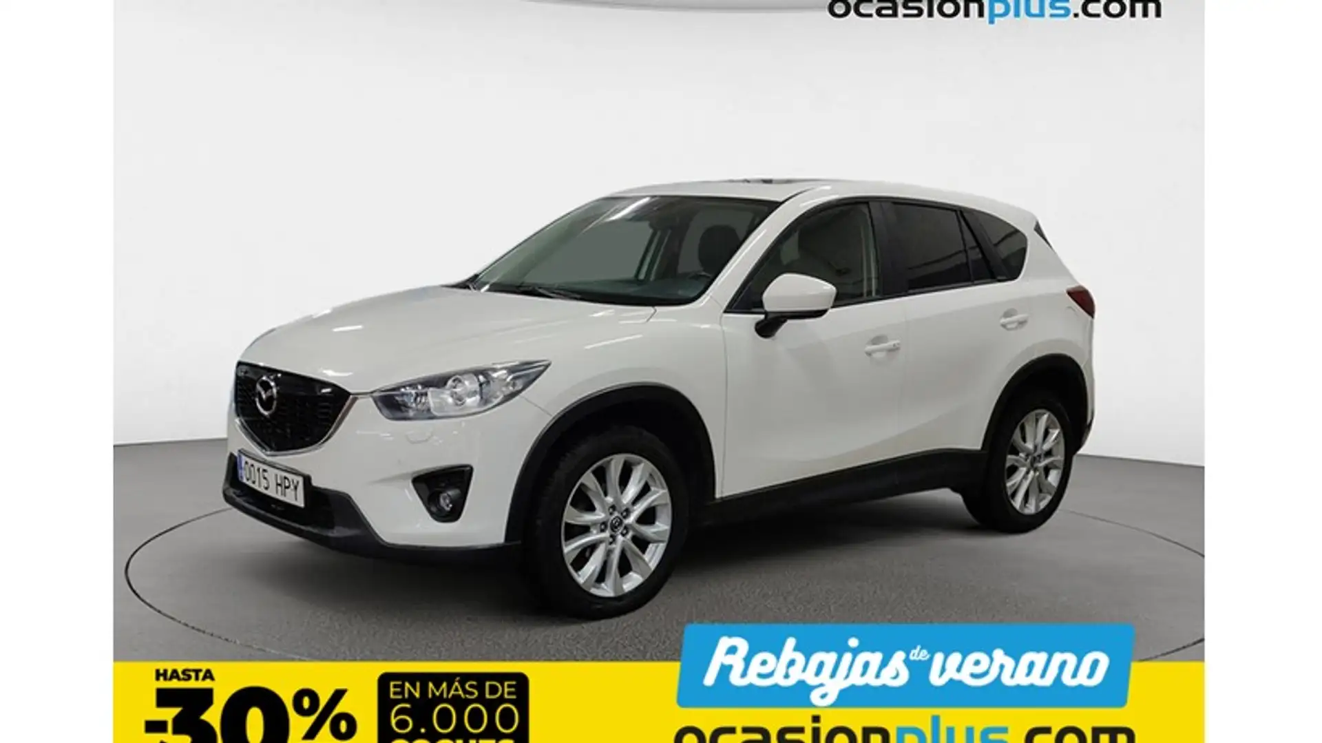 Mazda CX-5 2.2DE Luxury 4WD 175 Aut. Blanco - 1
