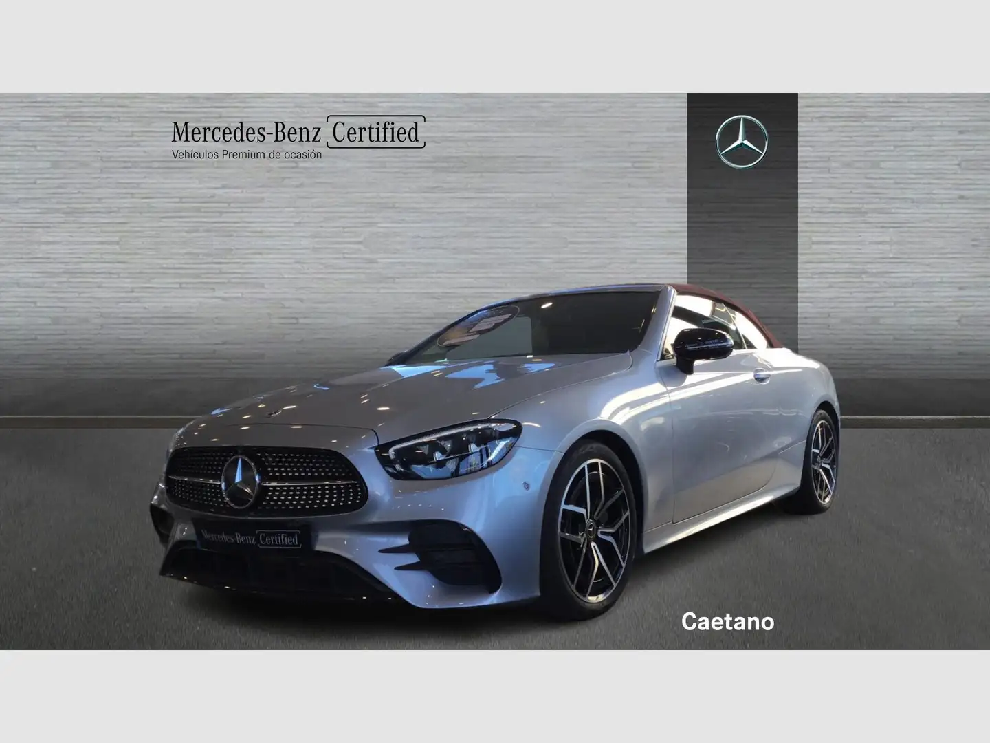 Mercedes-Benz E 220 d Cabrio Plateado - 2