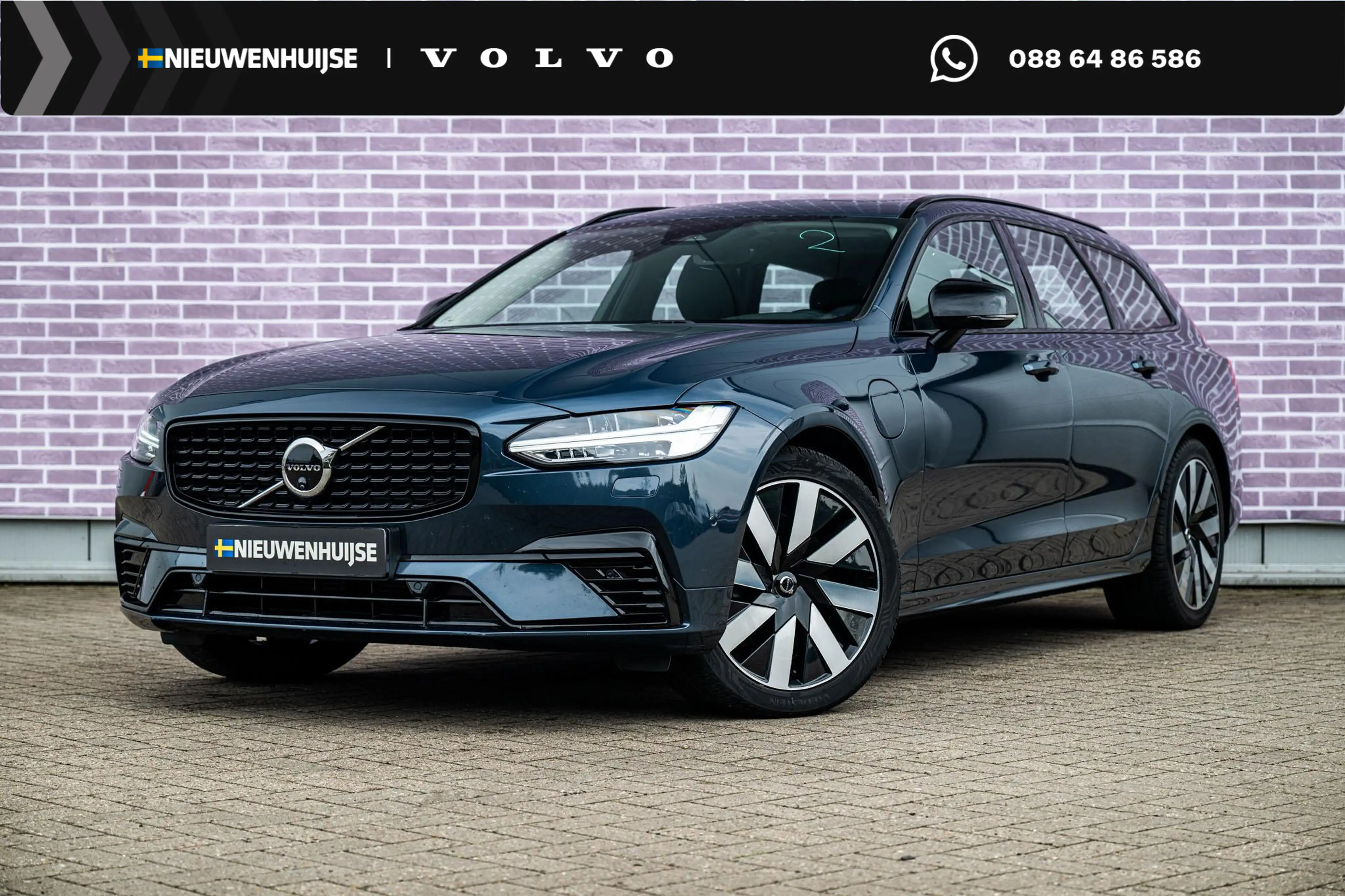 Volvo V90 2.0 T8 Plug-in hybrid AWD Ultra Dark | 360 Graden