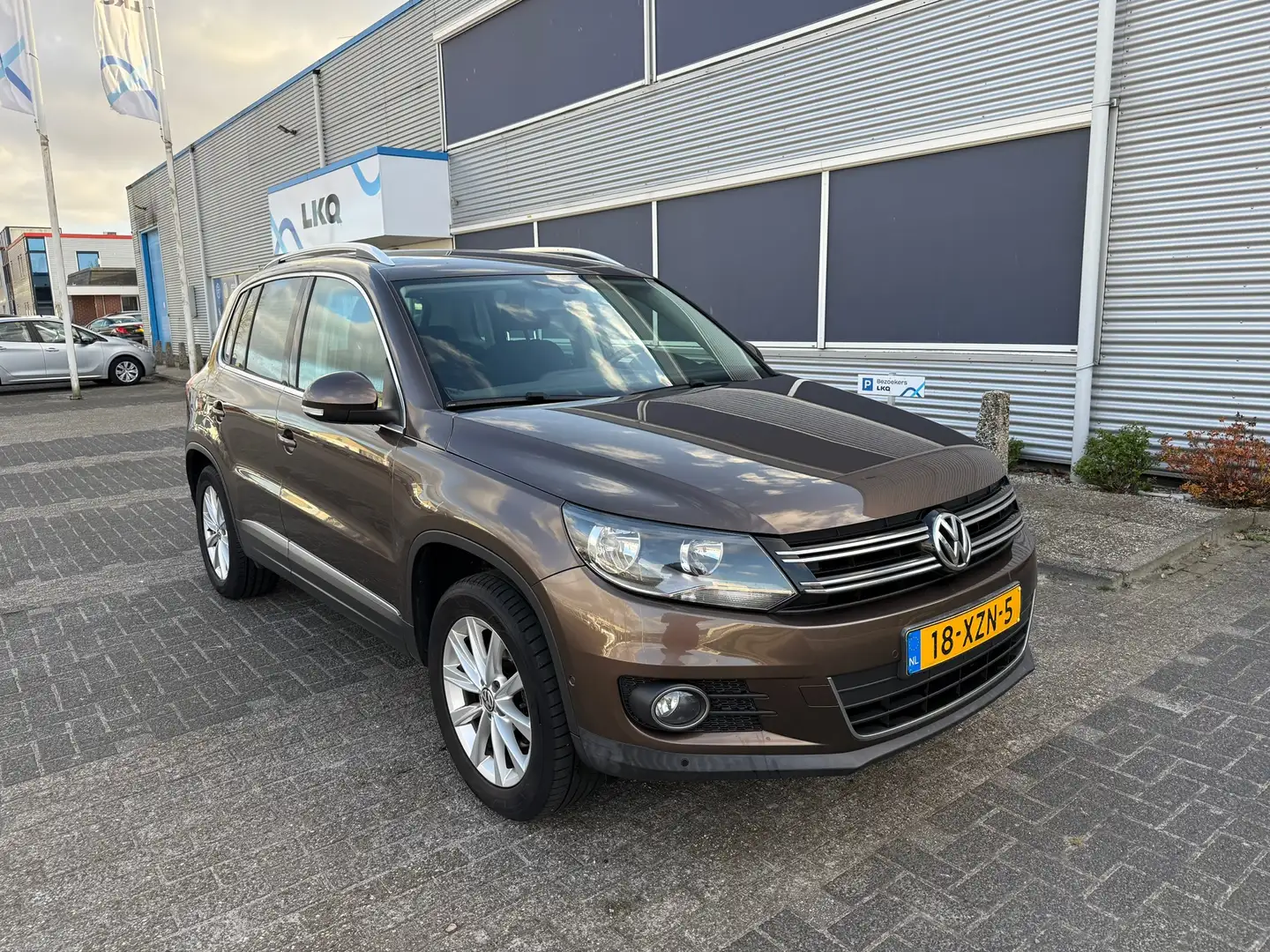 Volkswagen Tiguan 1.4 TSI Sport&Style NAV.+ Clima Bj:2012 NAP! Barna - 2