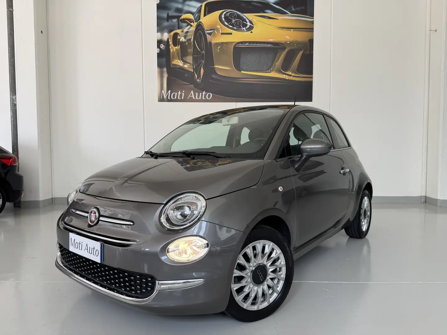 Fiat 500 1.2 Lounge 69cv OK NEOPATENTATI Grigio - 1