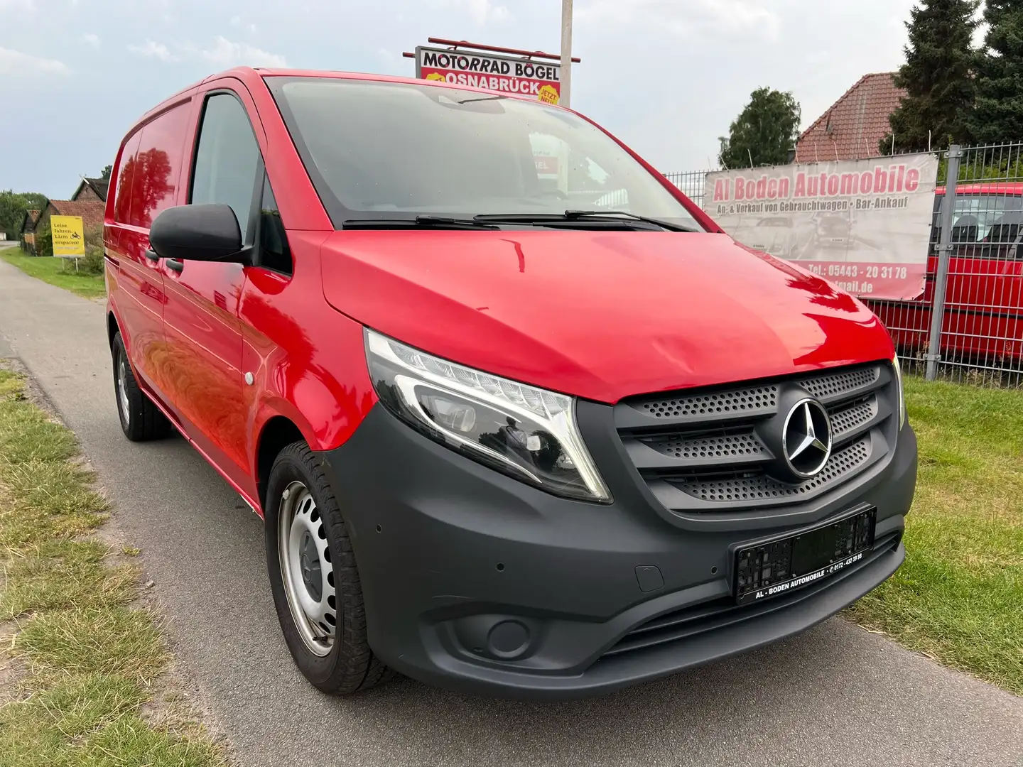 Mercedes-Benz Vito 116 CDI BT kompakt Automatik ILS Rückfahrt cam Rot - 1