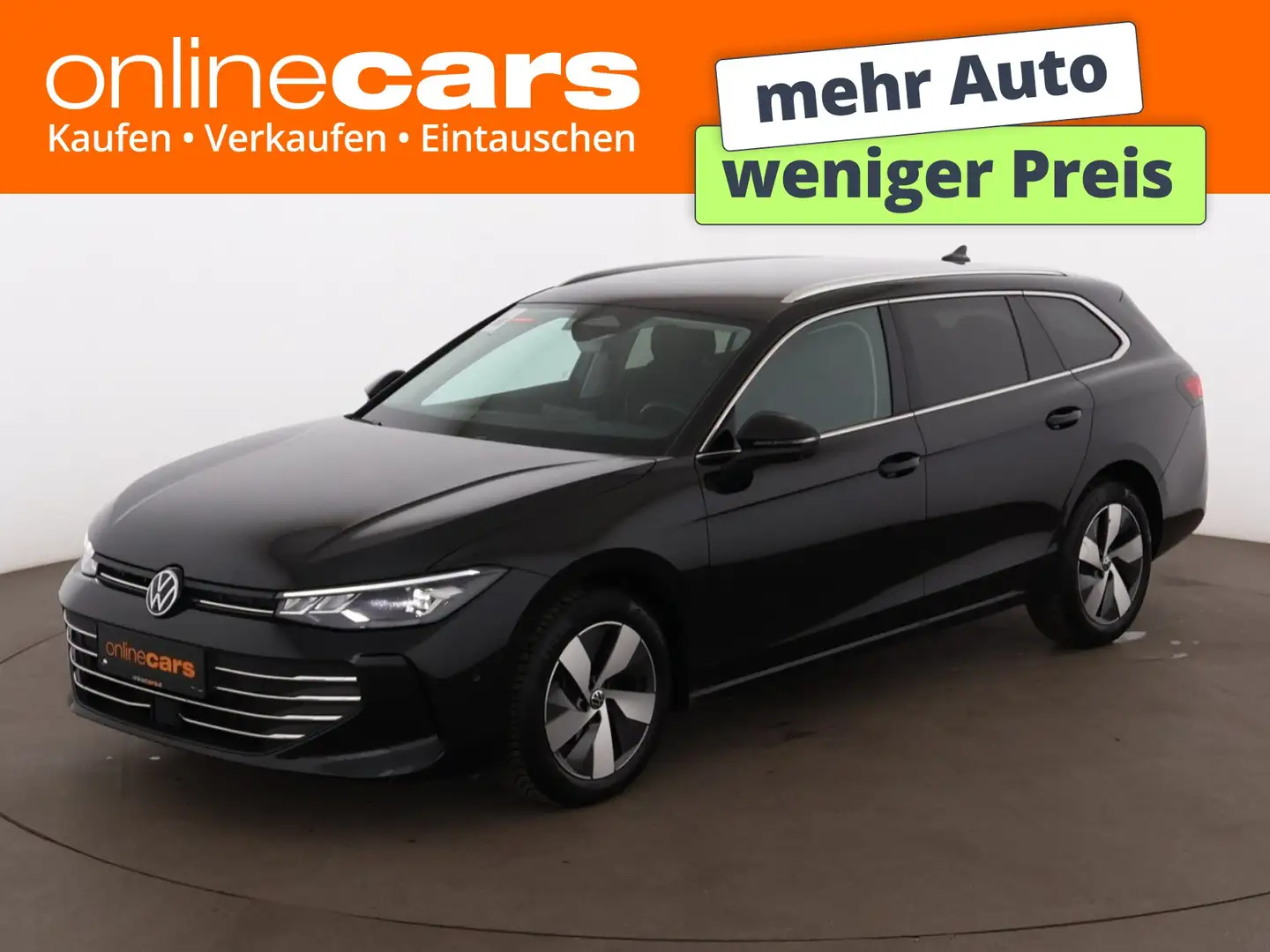 Volkswagen Passat Variant 2.0 TDI Business Aut LED 360-CAM Schwarz - 1